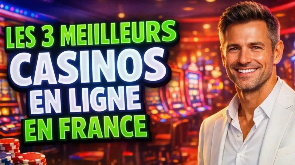 Quels sont les top 3 casinos en ligne en France pour jouer en toute confiance